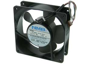 12VDC, 4-11/16 SQ. Box Fan. NMB